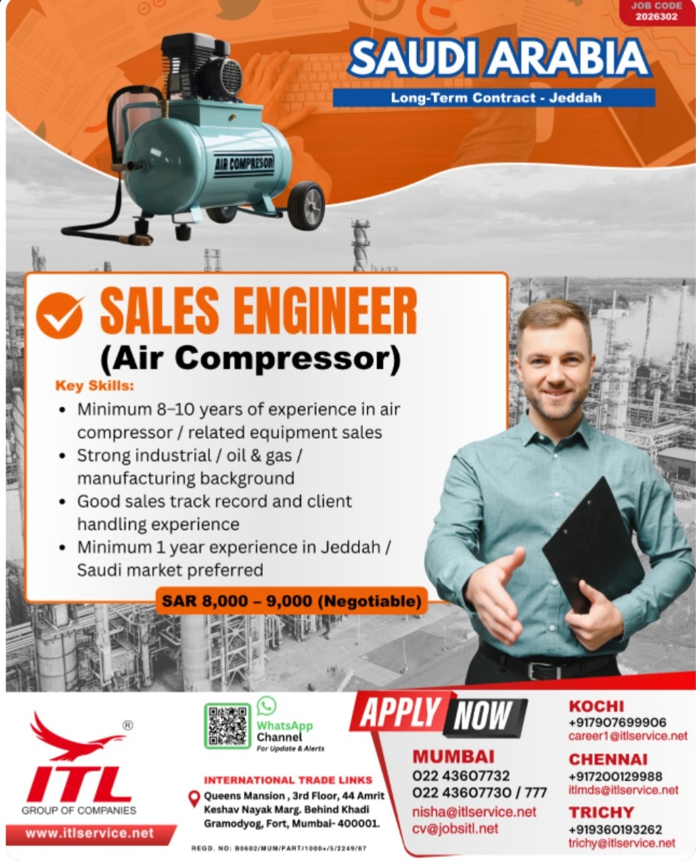 LONG TERM CONTRACT HIRING FOR JEDDAH