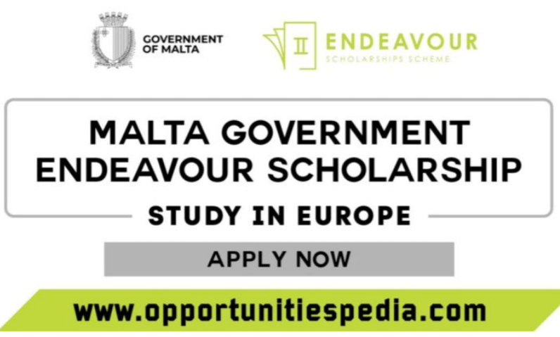 Malta Government Endeavour Scholarships Scheme 2026 (Study in Europe)