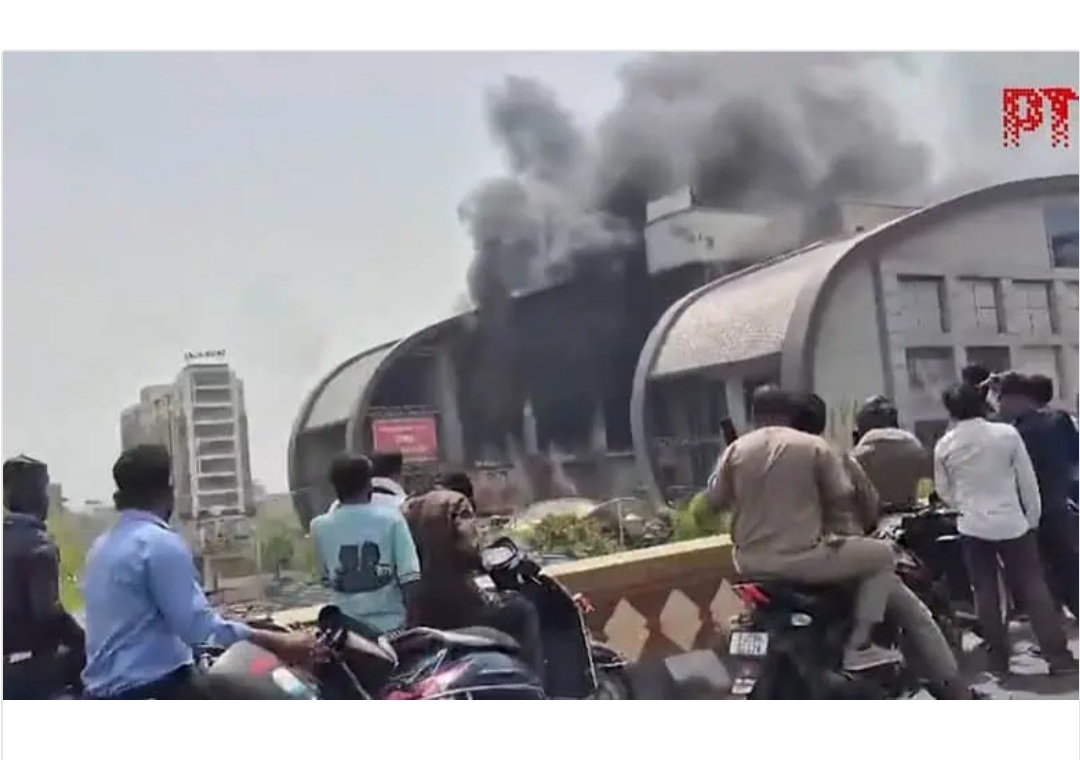 Massive fire breaks out at Kota’s City Mall
