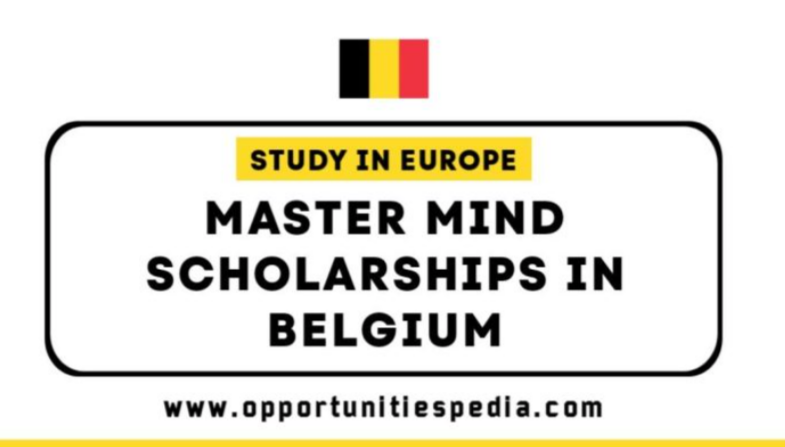 Master Mind Scholarships 2026-2027 in Belgium (Study in Europe)
