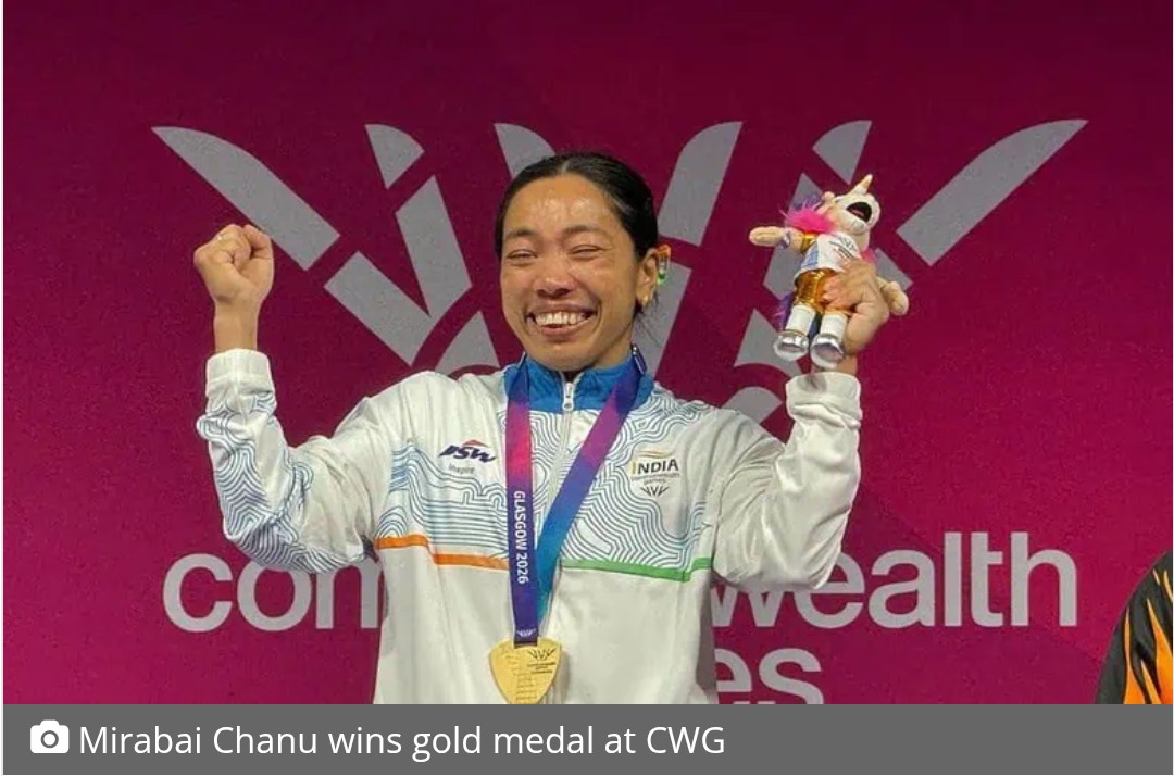 Mirabai Chanu wins 3 gold medals at Commonwealth Games