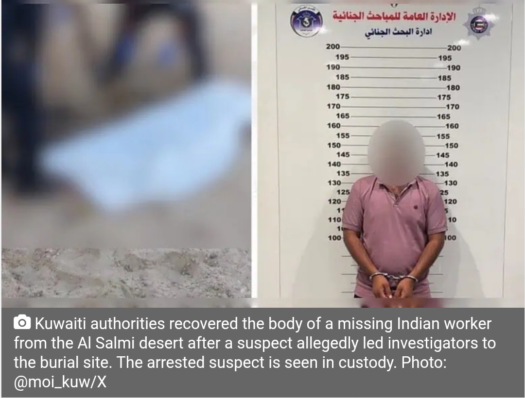Missing Telangana man found buried in Kuwait desert months later