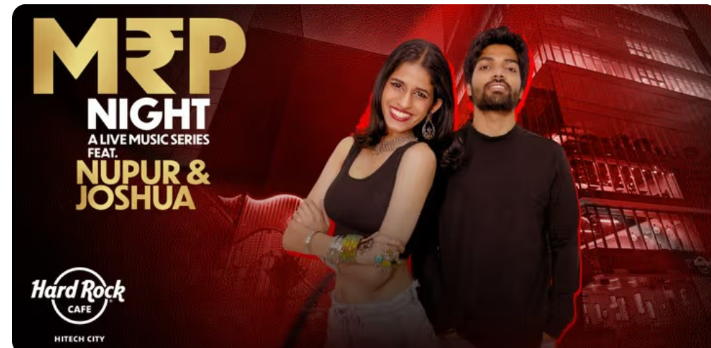 Mrp Night -A Live Music Series ft Nupur & Joshua
