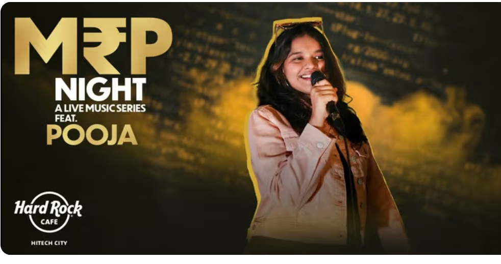 Mrp Night :A live Music Series ft Pooja