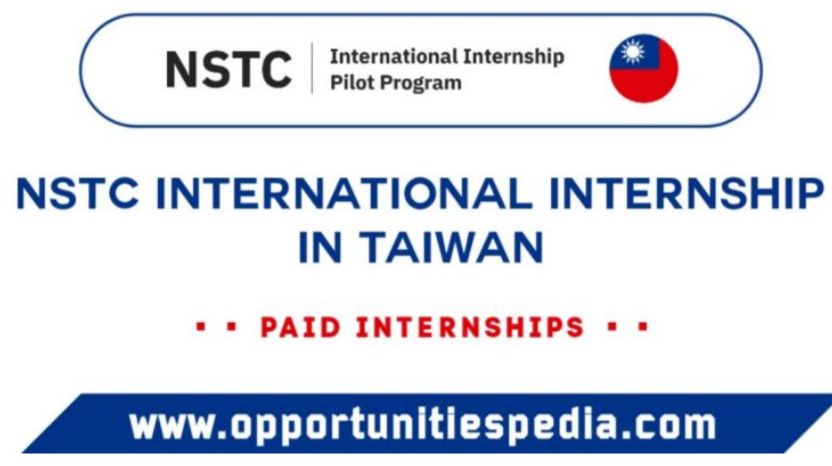 NSTC International Internship 2026 in Taiwan