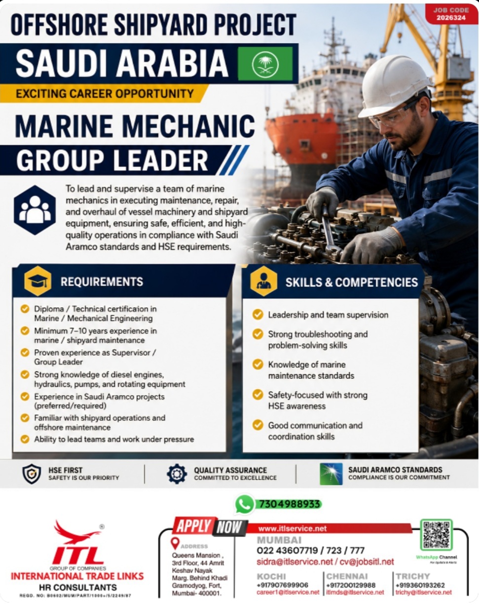 OFF SHORE SHIP YARD PROJECT SAUDI ARABIA