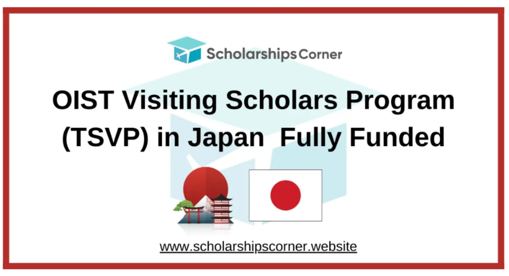 OIST Visiting Scholars Program (TSVP) in Japan 2027 (Fully Funded)