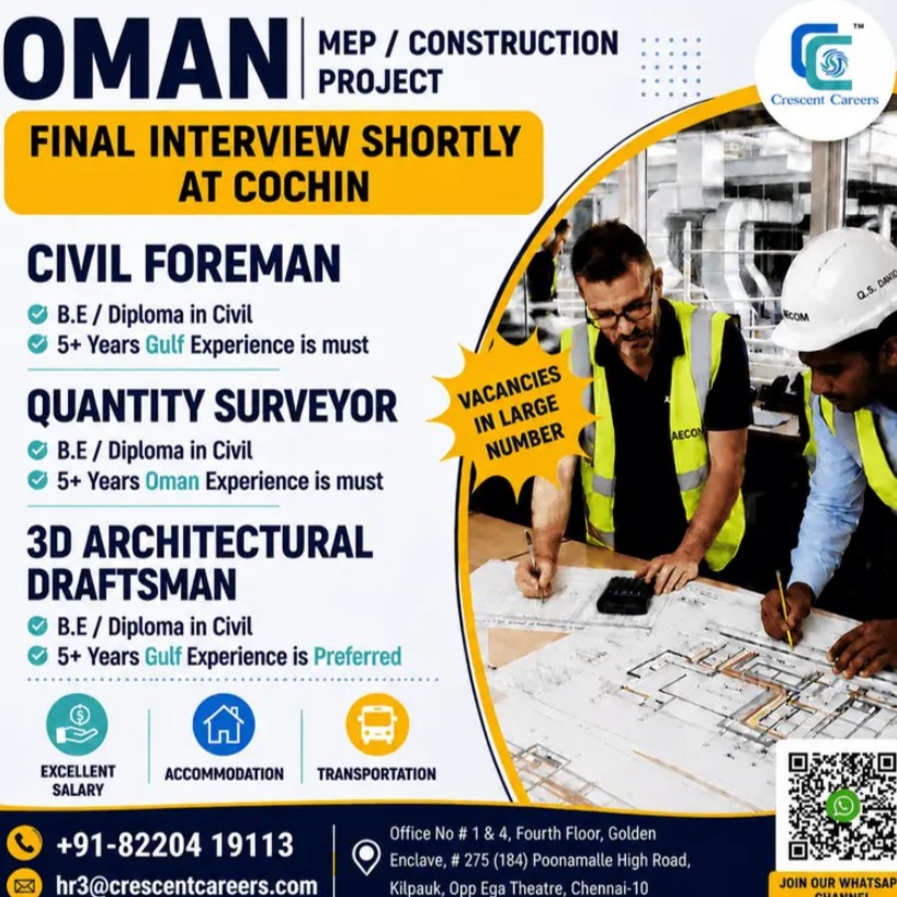 Oman – MEP & Construction Project 🇴🇲