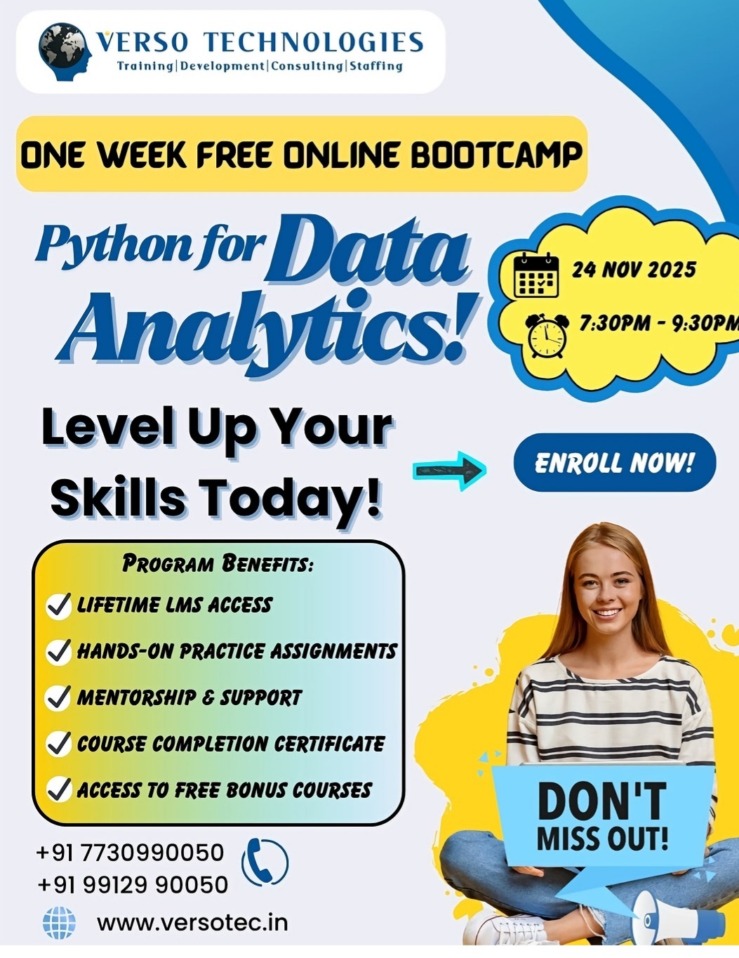 ONLINE LIVE BOOTCAMP