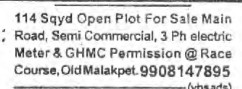 OPEN PLOTS FOR SALE AT MALAKPET