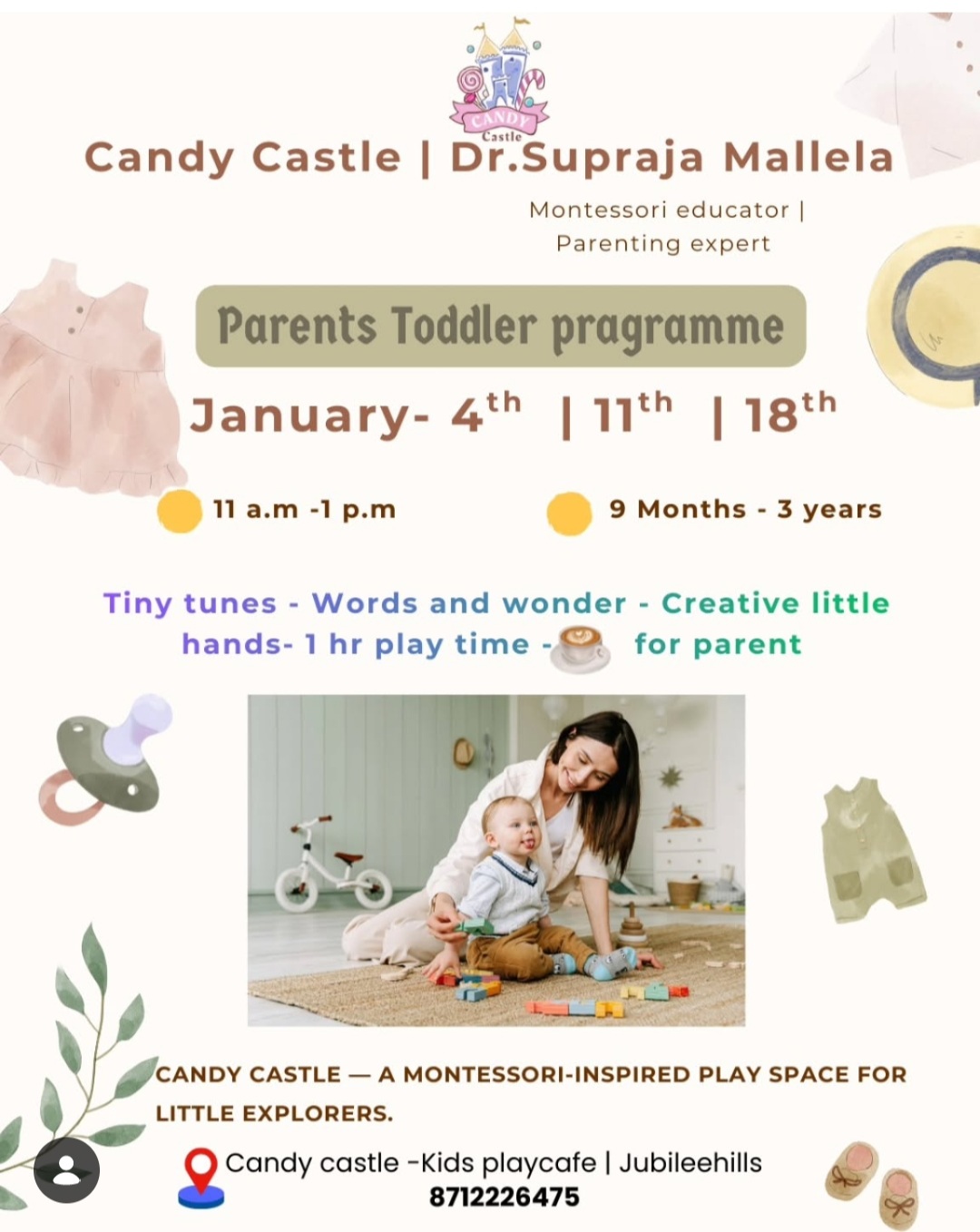 PARENT TODDLER WORKSHOP