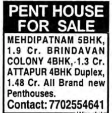 PENTHOUSE FOR SALE