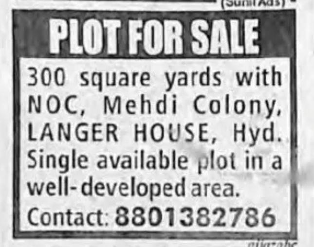 PLOTS FOR SALE