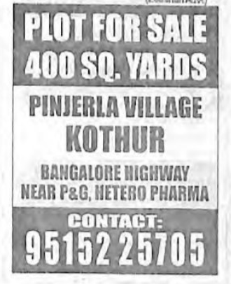 PLOTS FOR SALE