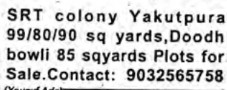 PLOTS FOR SALE