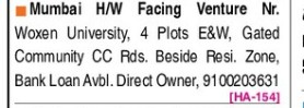 PLOTS FOR SALE