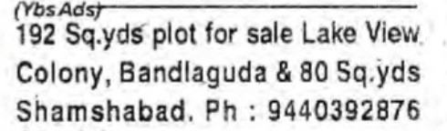 PLOTS FOR SALE