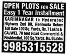 PLOTS FOR SALE