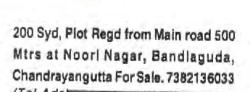 PLOTS FOR SALE