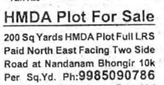 PLOTS FOR SALE