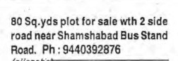 PLOTS FOR SALE