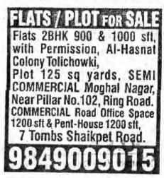 PLOTS FOR SALE
