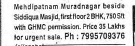 PROPERTIES FOR SALE AT MEHDIPATNAM