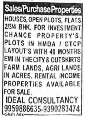 PROPERTIES FOR SALE