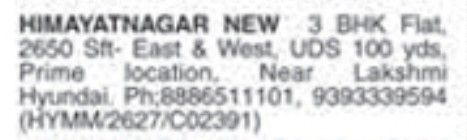 PROPERTIES FOR SALE