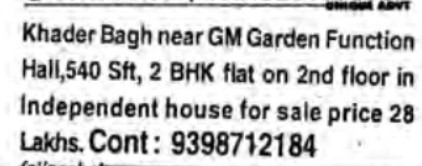 PROPERTIES FOR SALE