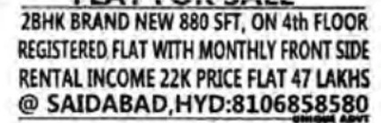 PROPERTIES FOR SALE