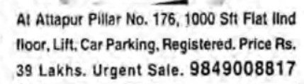 PROPERTIES FOR SALE