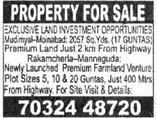 PROPERTIES FOR SALE