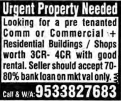 PROPERTIES FOR SALE