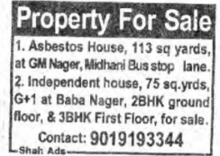 PROPERTY FOR SALE