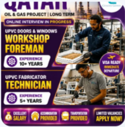 QATAR – LONG TERM PROJECT HIRING🇶🇦