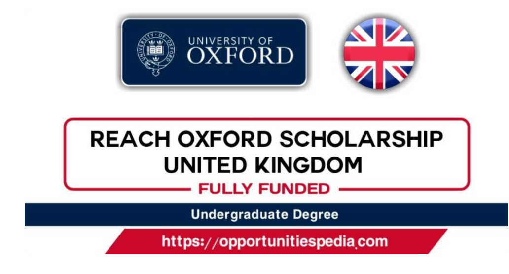 Reach Oxford Scholarship 2026 in UK (Fully Funded)