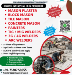 RECRUITMENT FOR EUROPEAN COUNTRY – BELARUS