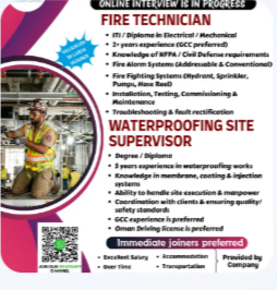 RECRUITMENT FOR OMAN COUNTRY