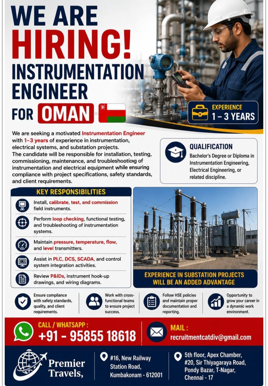 RECRUITMENT FOR OMAN