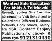 Recruitment for Sale Executive