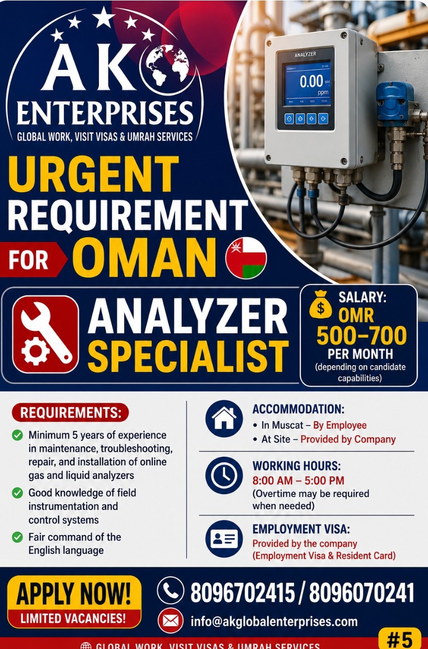 REQUIREMENT FOR OMAN
