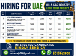 REQUIREMENTS FOR ABUDHABI CV SELECTION