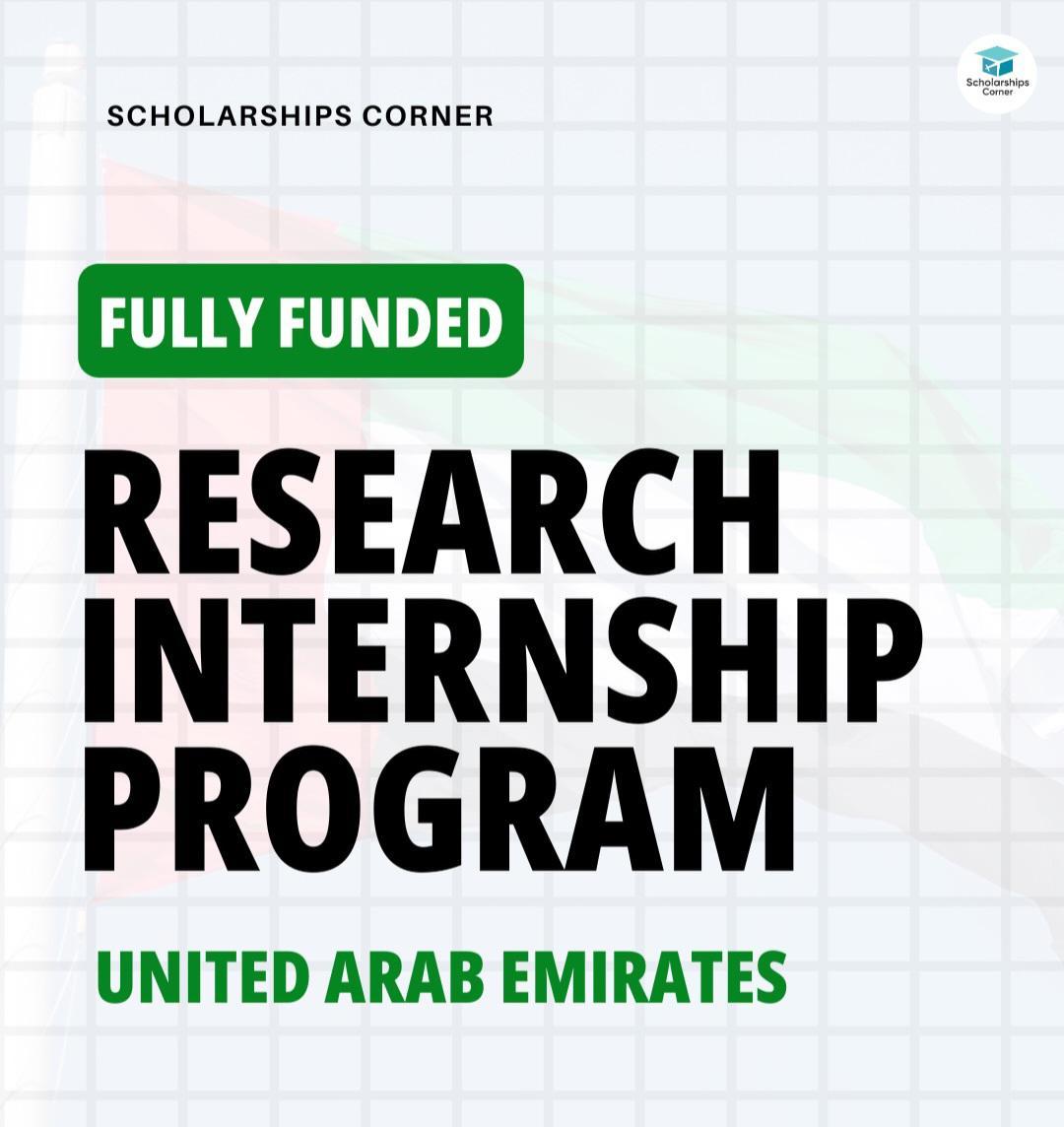 RESEARCH INTERNSHIP PROGRAM
