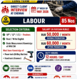 RUSSIA – LONG TERM REQUIREMENT