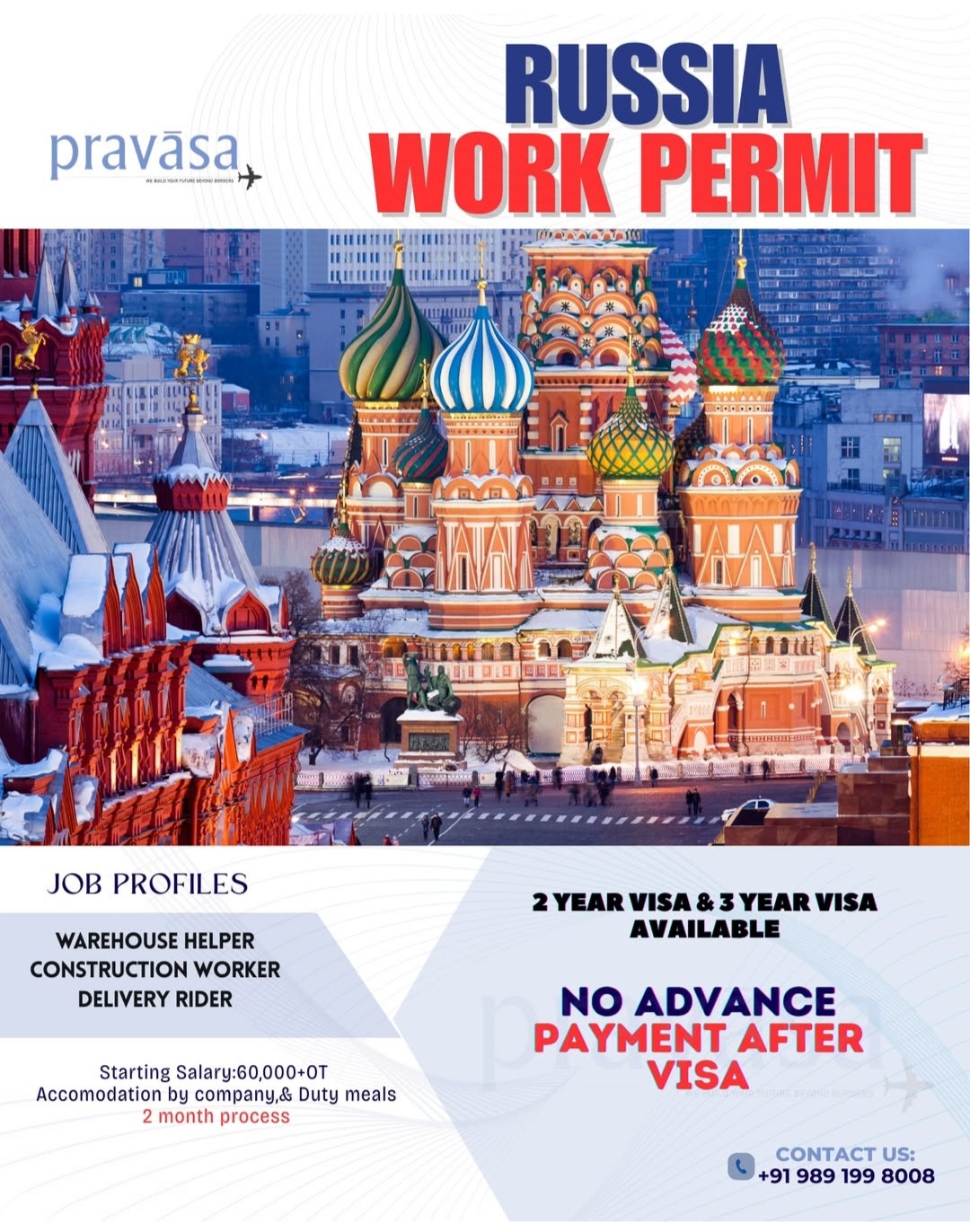 RUSSIA WORK PERMIT