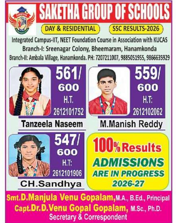 SAKETHA GROUP OF SCHOOL