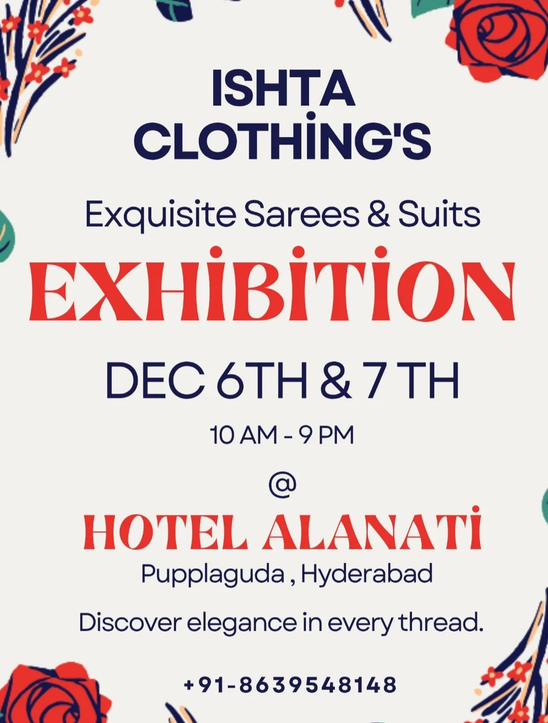 SAREE AND SUIT EXHIBITION