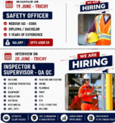 SAUDI ARABIA DIRECT CLIENT INTERVIEW – TRICHY