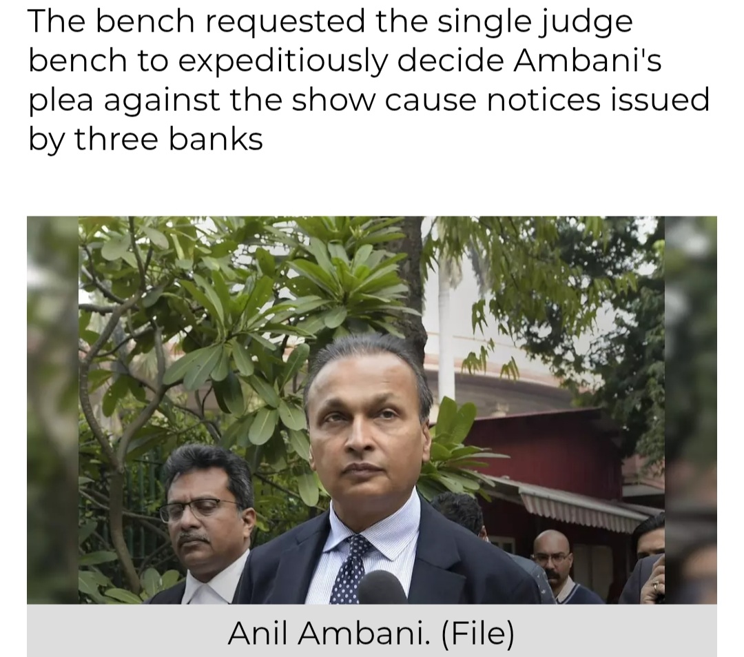 SC Rejects Pleas of Anil Ambani Challenging Bombay HC order